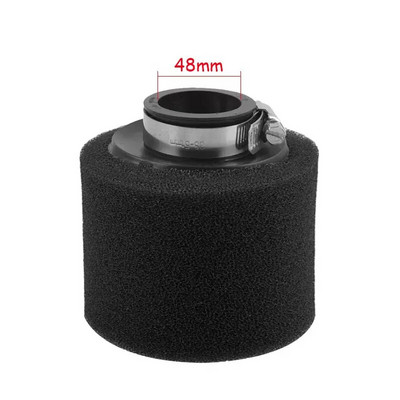 Filtru de aer 35/38/40/42/45/48/50mm Negru/Roșu Filtru cu burete dublu de curățare Off Road Motocicletă ATV Plaja Dirt Pit Bike Accesorii