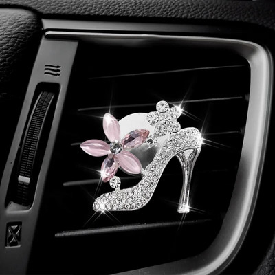 Inlay Ūdens urbis Girls Somiņa High Heel auto Gaisa kondicionēšanas izvads smaržas auto smaržas auto salona aksesuāri auto aromāts