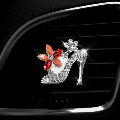 Inlay Ūdens urbis Girls Somiņa High Heel auto Gaisa kondicionēšanas izvads smaržas auto smaržas auto salona aksesuāri auto aromāts