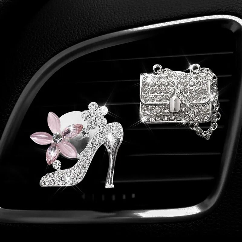 Inlay Ūdens urbis Girls Somiņa High Heel auto Gaisa kondicionēšanas izvads smaržas auto smaržas auto salona aksesuāri auto aromāts