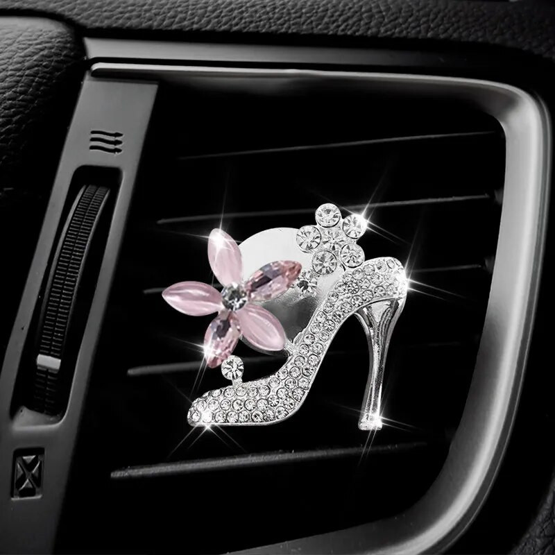 Inlay Ūdens urbis Girls Somiņa High Heel auto Gaisa kondicionēšanas izvads smaržas auto smaržas auto salona aksesuāri auto aromāts