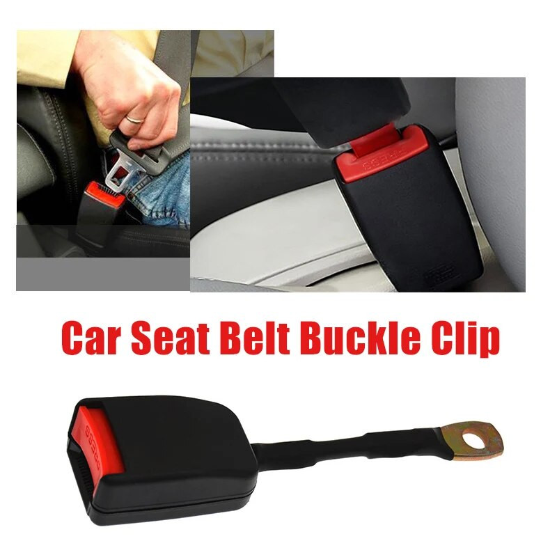  Unviersal Ασφάλεια Αυτοκινήτου Πόρπη Μπροστινής Ζώνης Ασφαλείας Προσαρμογέας Υποδοχή Υποδοχής 20cm Πόρπη Μπροστινής Ζώνης Αυτοκινήτου Κλιπ Κλειδαριά Προέκταση Πόρπη