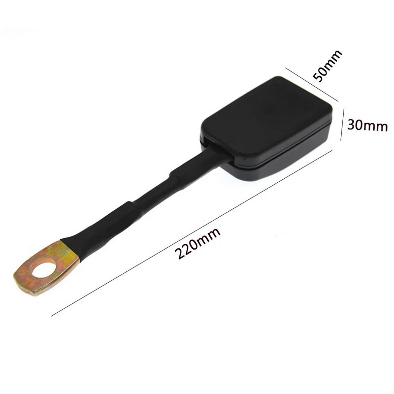  Unviersal Ασφάλεια Αυτοκινήτου Πόρπη Μπροστινής Ζώνης Ασφαλείας Προσαρμογέας Υποδοχή Υποδοχής 20cm Πόρπη Μπροστινής Ζώνης Αυτοκινήτου Κλιπ Κλειδαριά Προέκταση Πόρπη