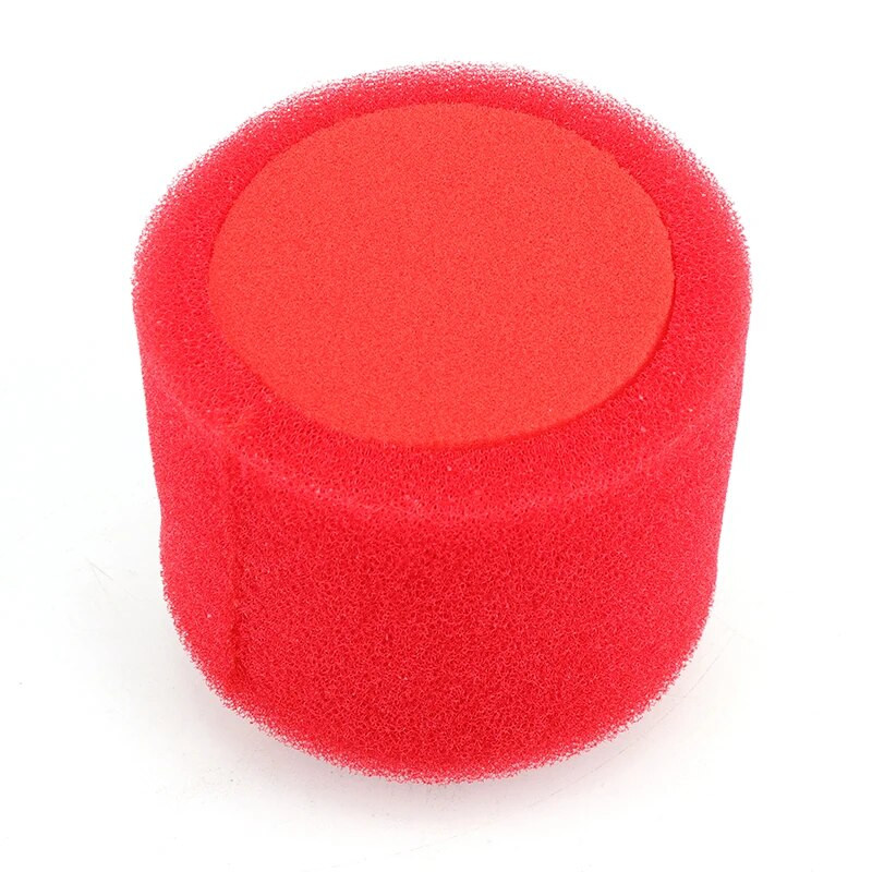 1 gab Motocikla taisnās putu gaisa filtrs 60 mm sūkļa tīrītājs, kas piemērots mopēda motorollera netīrumu bedres motocikla piederumiem