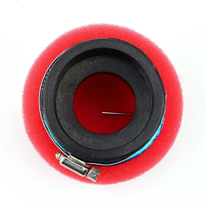 1 gab Motocikla taisnās putu gaisa filtrs 60 mm sūkļa tīrītājs, kas piemērots mopēda motorollera netīrumu bedres motocikla piederumiem