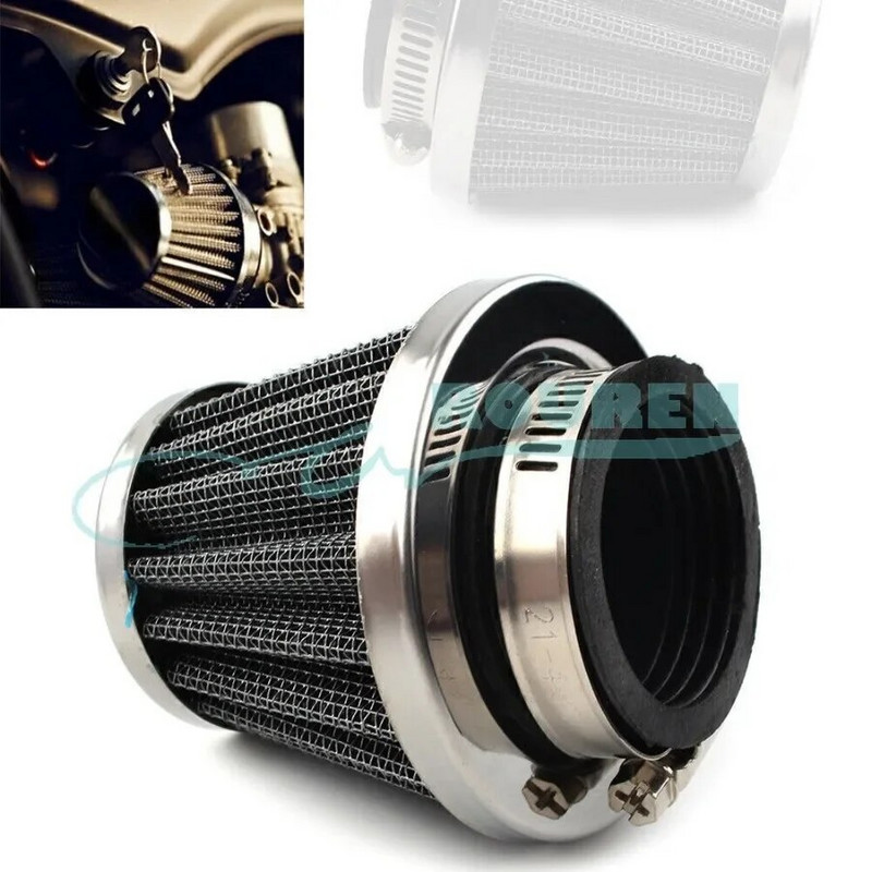 35mm 38mm 42mm 45mm 48mm 50mm 54mm 58mm 60mm Φίλτρο αέρα για 50 70CC 90CC 110CC 125CC Moto ATV σκούτερ Dirt Pit Bike Go Kart Quad
