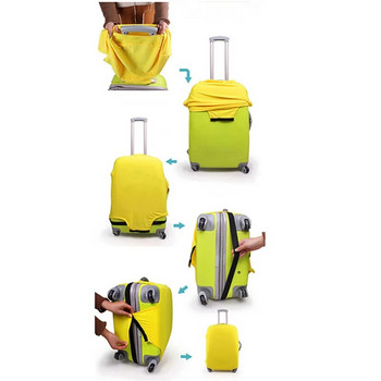 Висококачествени калъфи за багаж, протектор, куфар за пътуване, защитно покритие, разтегливи калъфи за прах, аксесоари за пътуване, консумативи за багаж