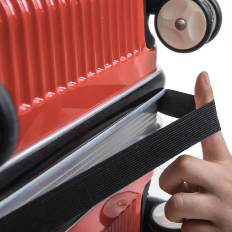 Putekļu necaurlaidīgi 18-28 collu bagāžas pārsegi Pretskrāpējumiem Neausti bagāžas čemodāns Stretch auduma bagāžas aizsargs Ceļojumu piederumi