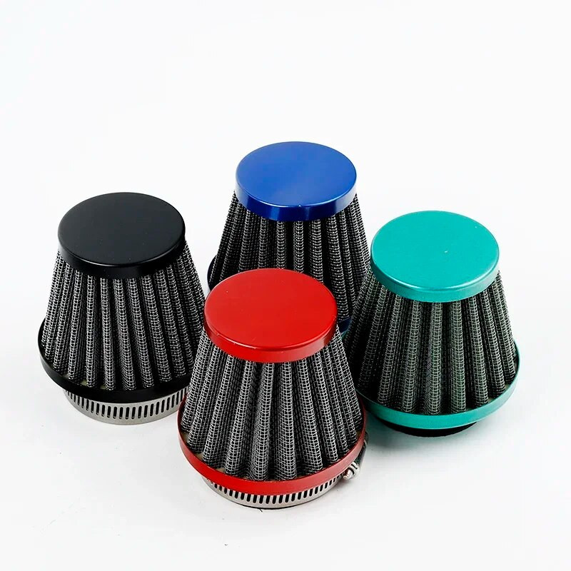 Universalus motociklo oro filtro putų valiklis motociklo šalto įsiurbimo kempinė didelio srauto grybo galvutė 35-60 mm
