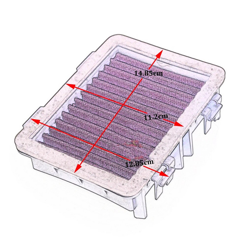 Za KTM Duke125 Duke250 Duke390 Duke 125 250 390 2017-2021 Čistač filtra za usis zraka motora motocikla Filter zraka za motocikle
