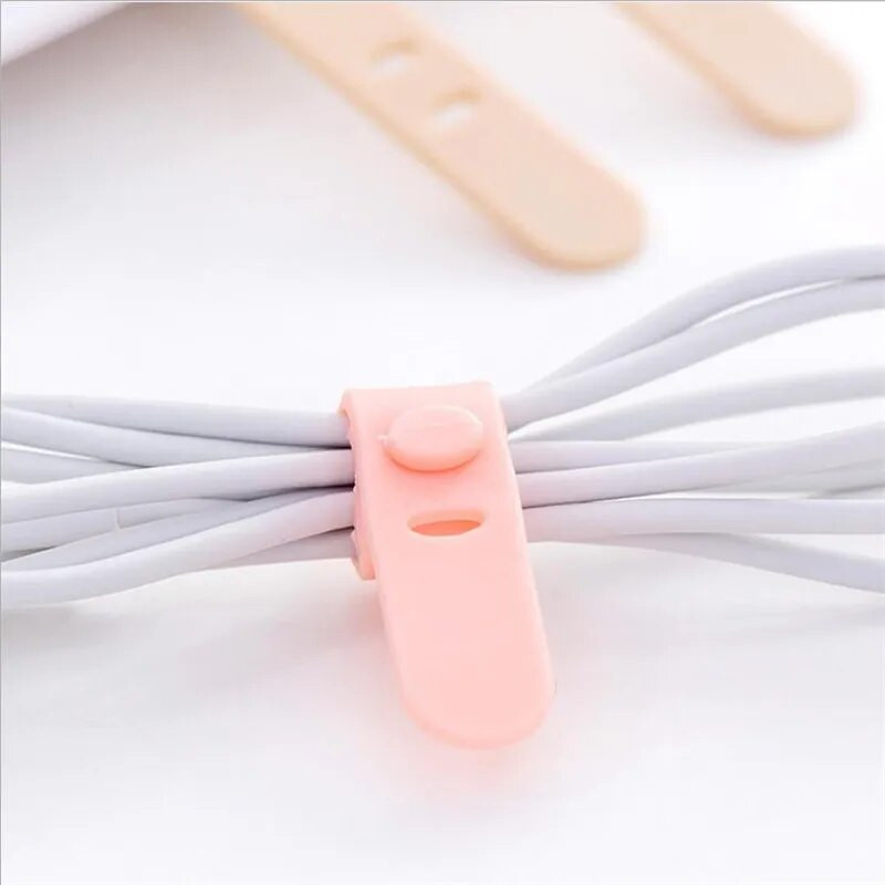 4 τεμ./παρτίδα Silica Gel Cable Winder Earphone Protector Αξεσουάρ USB θήκης τηλεφώνου Πακέτο Organizers Creative Travel Accessories