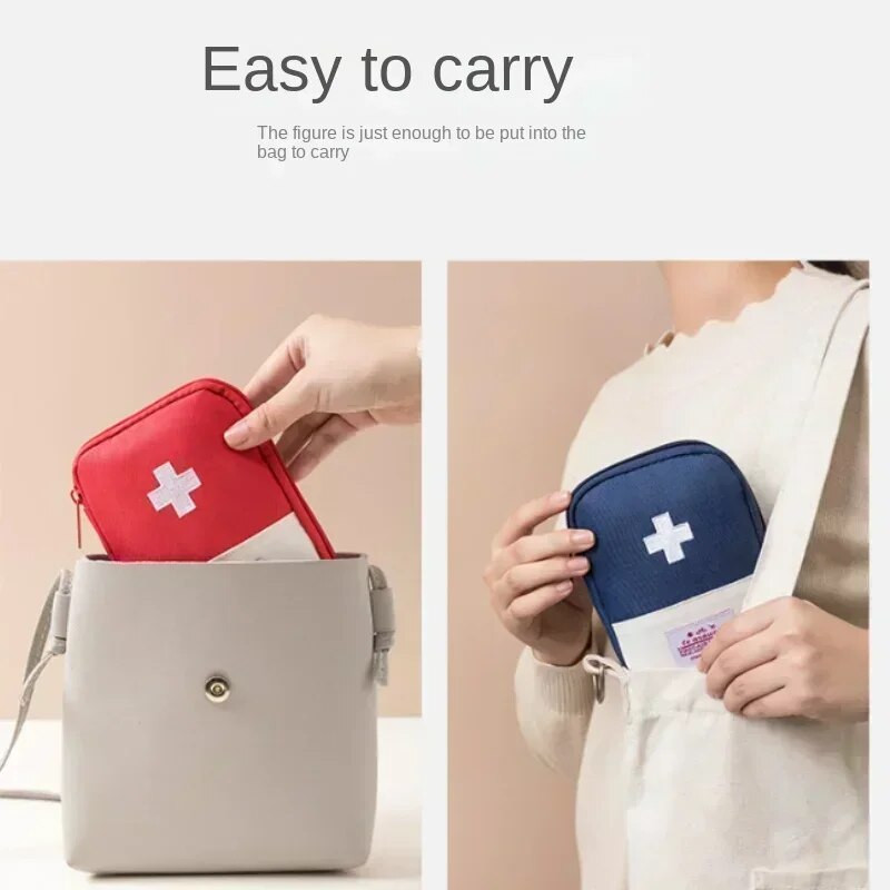 Pārnēsājama uzglabāšanas soma Pirmās palīdzības neatliekamās medicīniskās palīdzības soma āra tablešu izdzīvošanas organizatora avārijas komplekti Ceļojumu piederumu komplekts