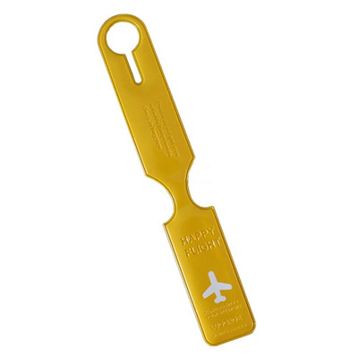 Radoša bagāžas etiķete PU ādas pārnēsājama etiķete Bagāžas silikagela čemodāna ID Adrese Turētājs Iekāpšanas birkas Ceļojumu piederumi