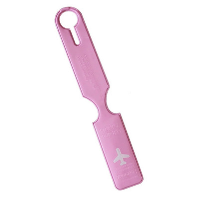 Radoša bagāžas etiķete PU ādas pārnēsājama etiķete Bagāžas silikagela čemodāna ID Adrese Turētājs Iekāpšanas birkas Ceļojumu piederumi