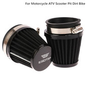 Filtru de aer pentru motocicleta 35/38/42/45/50/55/58mm Potrivire universală pentru 50cc 110cc 125cc 140cc Motocicletă ATV Scooter Pit Dirt Bike