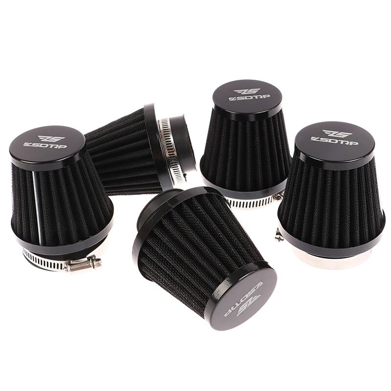 Motocikla gaisa filtrs 35/38/42/45/50/55/58mm universāls piemērots 50cc 110cc 125cc 140cc motocikla ATV Scooter Pit Dirt Bike