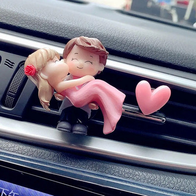 Δώρο για την Ημέρα του Αγίου Βαλεντίνου Couple Car Air Vent Freshener Perfume Clip Aromas Diffuser Decor Κλιματισμός Κλιπ αρώματος Flavoring