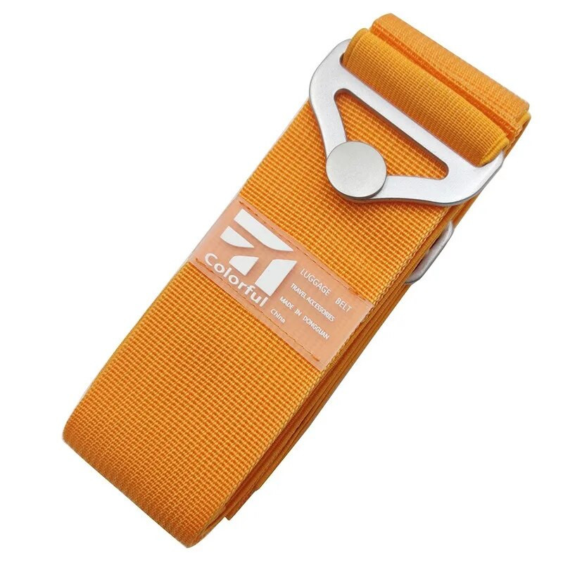 1tk Reguleeritav pagasirihm Ristvöö pakkimine reisikohver Nailonlukuga pannal rihm pagasirihmad matkakoti tarvikud