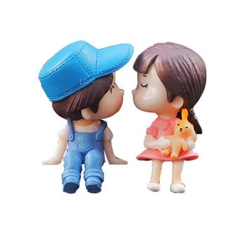 Cartoon Couples Car Arfume Clip Cute Boy Girl Lovers Air Outlet Κλιπ αρωματοθεραπείας Auto Αξεσουάρ εσωτερικής διακόσμησης