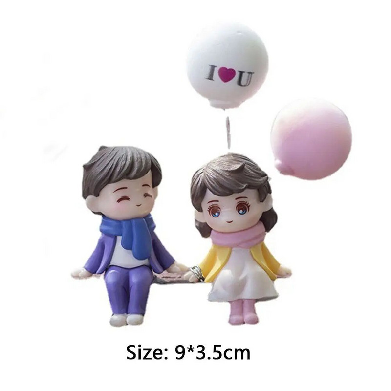 Autokaunistused Armsad koomiksipaarid Action Figuurid Kujukesed Õhupallide kujundus Autode sisustus Armatuurlaua sisustus Autotarvikud