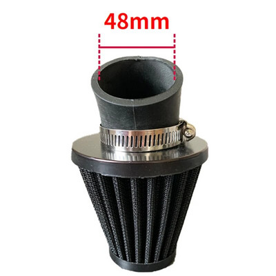 Φίλτρο αέρα μοτοσικλέτας 28mm-48mm Universal Sports Πρόσληψη φίλτρου αέρα υψηλής ροής για αξεσουάρ μοτοσυκλέτας Yamaha JOG Cygnus Force