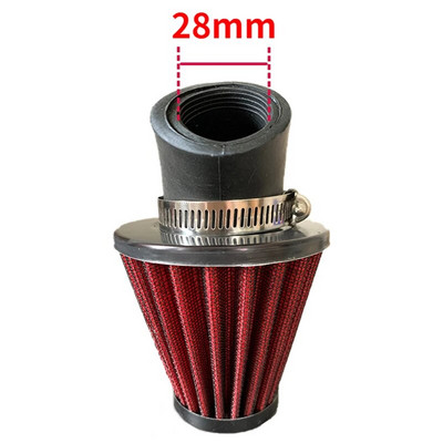 Φίλτρο αέρα μοτοσικλέτας 28mm-48mm Universal Sports Πρόσληψη φίλτρου αέρα υψηλής ροής για αξεσουάρ μοτοσυκλέτας Yamaha JOG Cygnus Force
