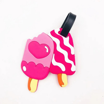 Reisitarvikud Loominguline pagasi silt Loomade joonisfilm PVC silikageelist kohver ID aadressid hoidja pagasi pardale kaasaskantav silt