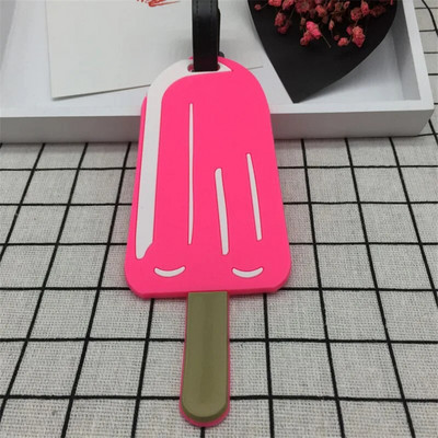 Reisitarvikud Loominguline pagasi silt Loomade joonisfilm PVC silikageelist kohver ID aadressid hoidja pagasi pardale kaasaskantav silt