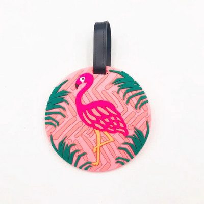 Reisitarvikud Loominguline pagasi silt Loomade joonisfilm PVC silikageelist kohver ID aadressid hoidja pagasi pardale kaasaskantav silt