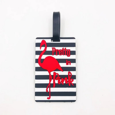 Reisitarvikud Loominguline pagasi silt Loomade joonisfilm PVC silikageelist kohver ID aadressid hoidja pagasi pardale kaasaskantav silt