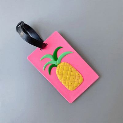 Reisitarvikud Loominguline pagasi silt Loomade joonisfilm PVC silikageelist kohver ID aadressid hoidja pagasi pardale kaasaskantav silt