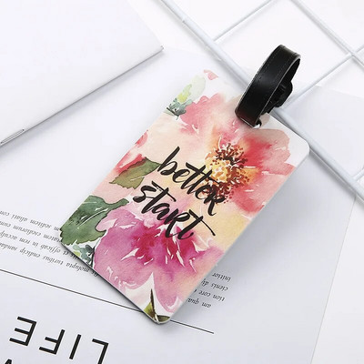 Reisitarvikud Loominguline pagasi silt Loomade joonisfilm PVC silikageelist kohver ID aadressid hoidja pagasi pardale kaasaskantav silt