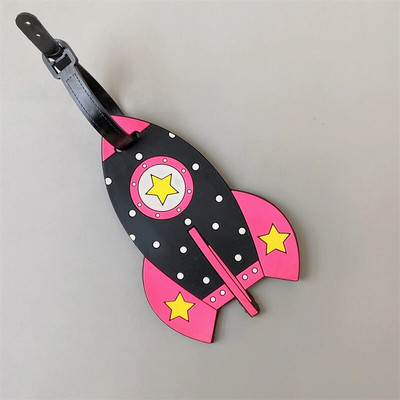 Reisitarvikud Loominguline pagasi silt Loomade joonisfilm PVC silikageelist kohver ID aadressid hoidja pagasi pardale kaasaskantav silt