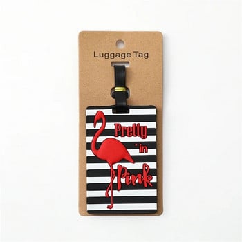 Сладък етикет за багаж Creative Corgi &Cat Suitcase Silicon Portable Travel Label ID Addres Holder Bag Tags for Baggage