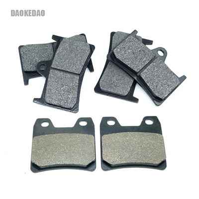 Pentru Yamaha FZS1000 FZ1 Fazer 2001-2005 XJR1300 2002-2017 XJR1300C 2015-2019 XJR 1300 Set set placute frana fata spate