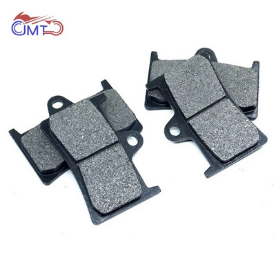 Paredzēts Yamaha FZS1000 FZ1 Fazer 2001-2005 XJR1300 2002-2017 XJR1300C 2015-2019 XJR 1300 priekšējo aizmugurējo bremžu kluču komplekts