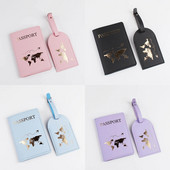 15 krāsu pāris pasaules kartes komplekti, mīļākie pāri, kāzu pases vāka futrāļa komplekti, vēstules sievietēm vīriešiem ceļojumu turētāja pases vāciņš