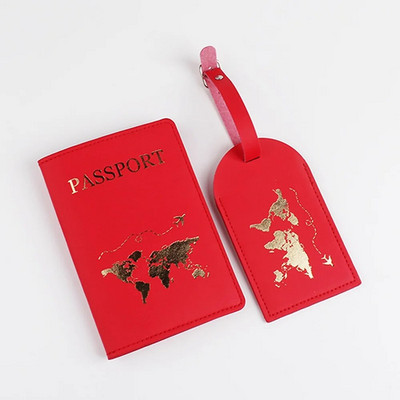 15 krāsu pāris pasaules kartes komplekti, mīļākie pāri, kāzu pases vāka futrāļa komplekti, vēstules sievietēm vīriešiem ceļojumu turētāja pases vāciņš