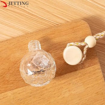 10ML празна бутилка за парфюм за кола Сферична бутилка за парфюм Висулка Аромат за интериор на кола Етерично масло Бутилки за парфюм