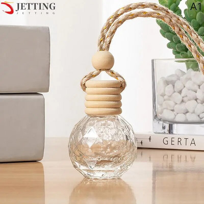 10ML άδειο μπουκάλι αρώματος αυτοκινήτου σφαιρικό μπουκάλι αρώματος κρεμαστό άρωμα εσωτερικού αυτοκινήτου Μπουκάλια αρώματος αιθέριου ελαίου