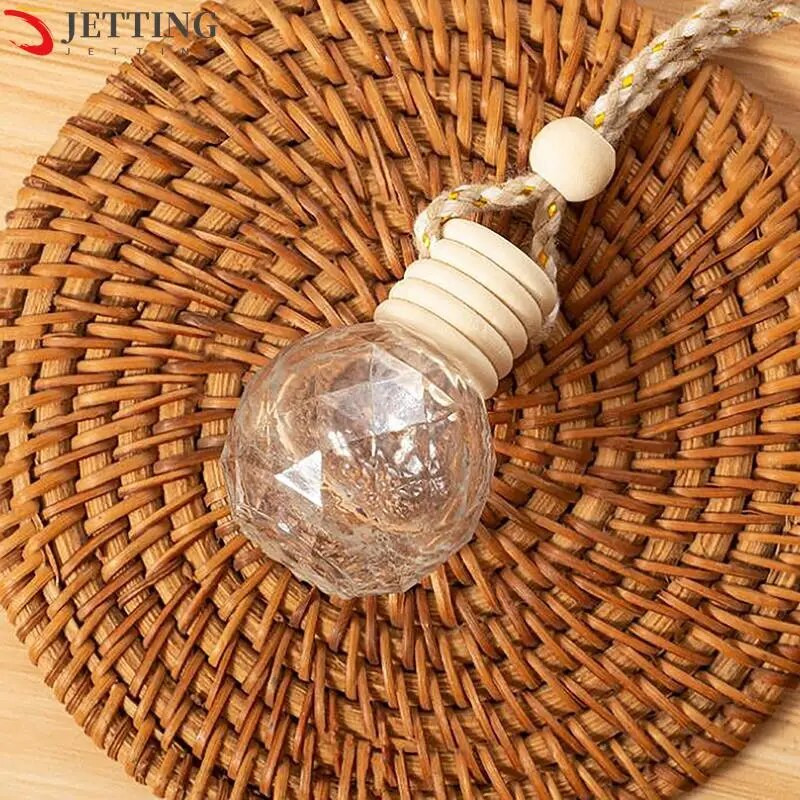 10ML άδειο μπουκάλι αρώματος αυτοκινήτου σφαιρικό μπουκάλι αρώματος κρεμαστό άρωμα εσωτερικού αυτοκινήτου Μπουκάλια αρώματος αιθέριου ελαίου