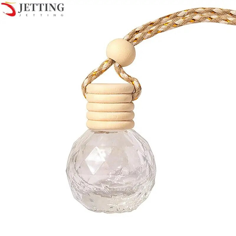 10ML άδειο μπουκάλι αρώματος αυτοκινήτου σφαιρικό μπουκάλι αρώματος κρεμαστό άρωμα εσωτερικού αυτοκινήτου Μπουκάλια αρώματος αιθέριου ελαίου