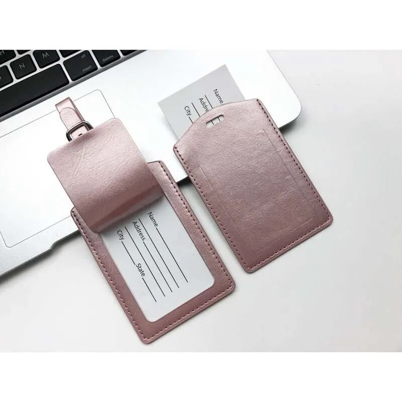 Prijenosni vjenčani kovčeg od PU kožne putne prtljage Oznaka s imenom Oznaka za prtljagu Oznaka za torbu