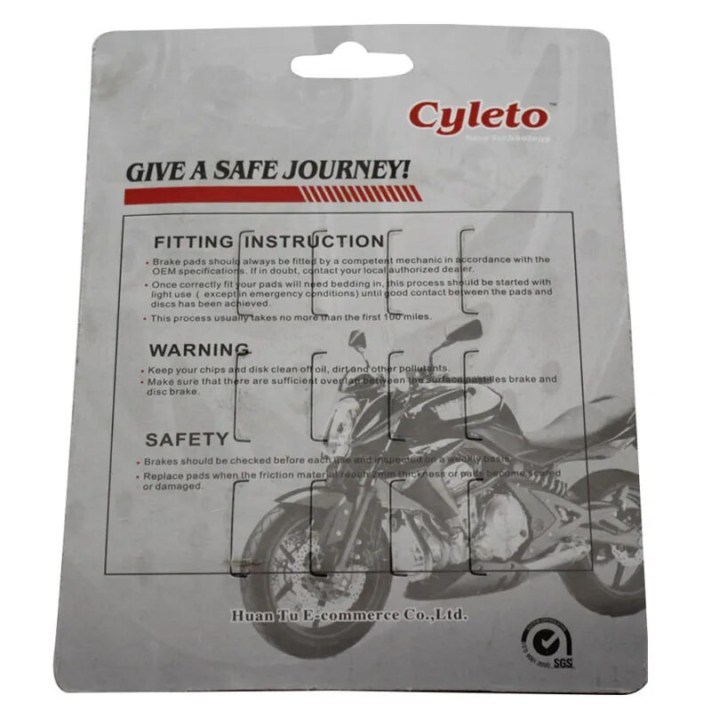 CYLETO mootorratta esi- ja tagapiduriklotsid HARLEY DAVIDSON XLH883 Sportster 2000-2003 XL 1200 FXD FXDX FXDL FXDWG 2000-2003 jaoks