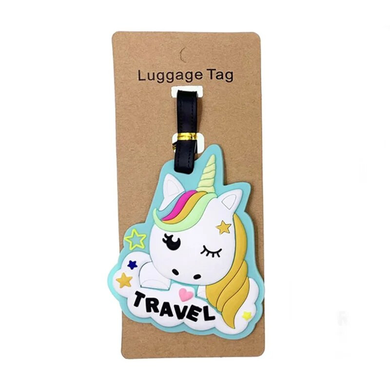 Jauks vienradzis Augstas kvalitātes ceļojumu piederumi Bagāžas etiķete Silikona čemodāna ID Adrese Bagāžas iekāpšanas zīme Pārnēsājama etiķete