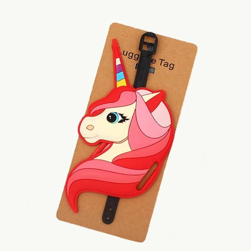 Jauks vienradzis Augstas kvalitātes ceļojumu piederumi Bagāžas etiķete Silikona čemodāna ID Adrese Bagāžas iekāpšanas zīme Pārnēsājama etiķete