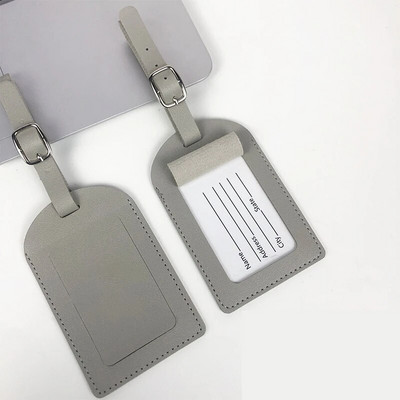 4GB PU bagāžas birka Gaisma Mīksta ceļojumu aksesuāri Ceļojumu krāsa Lidmašīnas bagāžas zīme iekāpšanas karte Čemodāna birka Pu āda