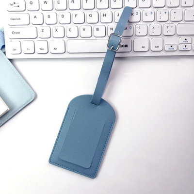 4GB PU bagāžas birka Gaisma Mīksta ceļojumu aksesuāri Ceļojumu krāsa Lidmašīnas bagāžas zīme iekāpšanas karte Čemodāna birka Pu āda