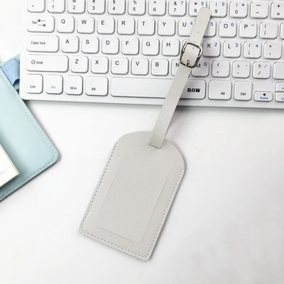 4GB PU bagāžas birka Gaisma Mīksta ceļojumu aksesuāri Ceļojumu krāsa Lidmašīnas bagāžas zīme iekāpšanas karte Čemodāna birka Pu āda