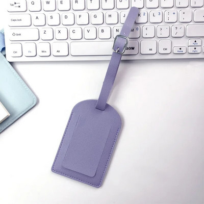 4GB PU bagāžas birka Gaisma Mīksta ceļojumu aksesuāri Ceļojumu krāsa Lidmašīnas bagāžas zīme iekāpšanas karte Čemodāna birka Pu āda